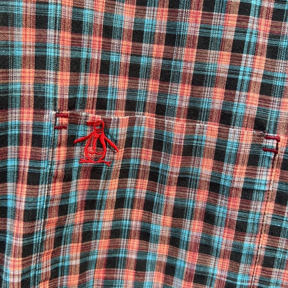 Penguin by Munsing Wear men’s classic fit colorful long sleeve button up sz XXL - Picture 6 of 9